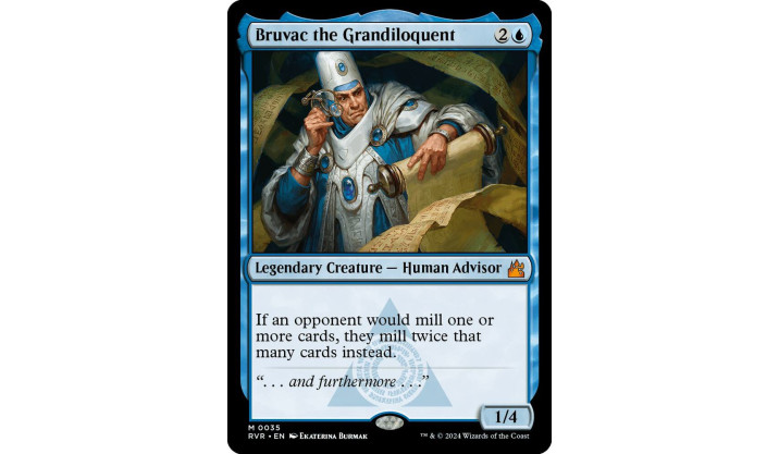 Bruvac the Grandiloquent - Ravnica Remastered (RVR)