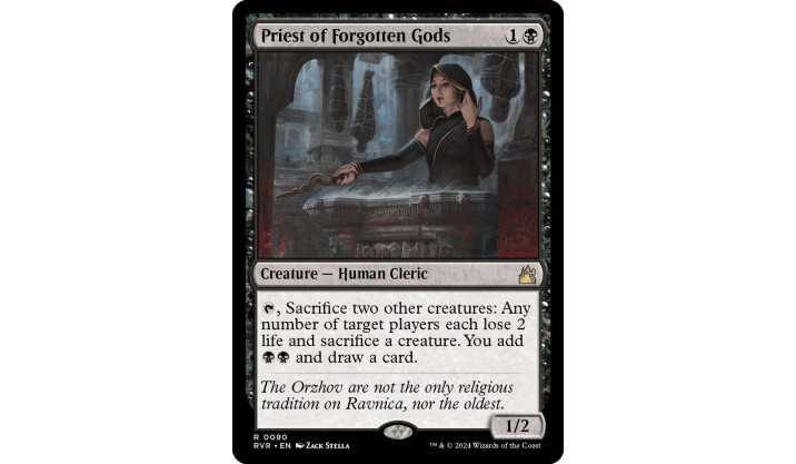 Priest of Forgotten Gods - Ravnica Remastered (RVR)