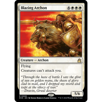 Blazing Archon - Ravnica Remastered (RVR)