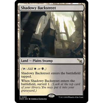 Shadowy Backstreet - Murders at Karlov Manor (MKM)