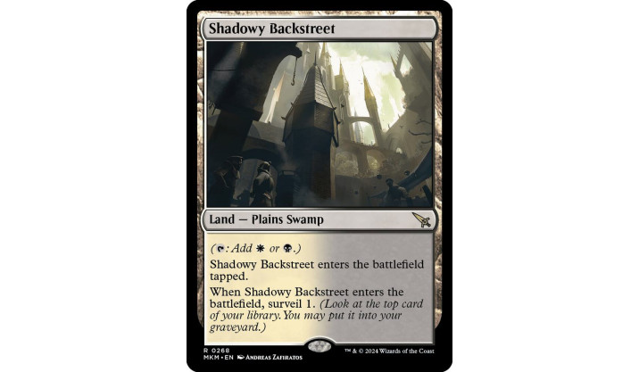 Shadowy Backstreet - Murders at Karlov Manor (MKM)