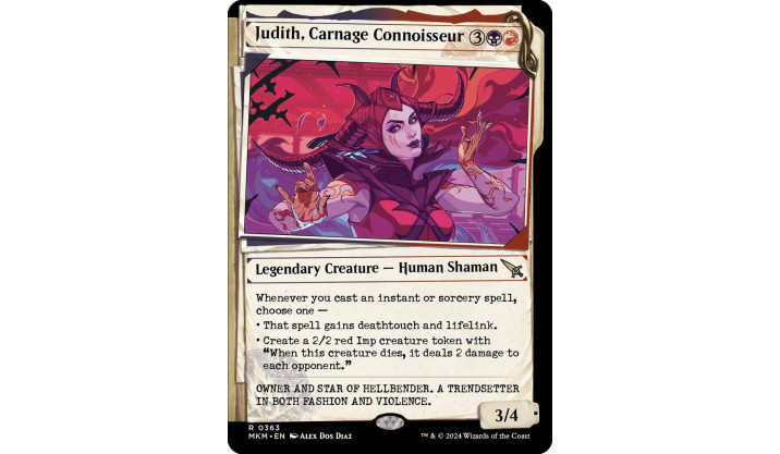 Judith, Carnage Connoisseur (Showcase) - Murders at Karlov Manor (MKM)