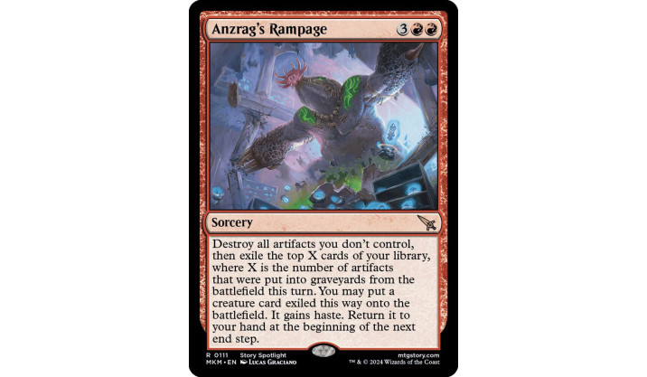 Anzrag's Rampage - Murders at Karlov Manor (MKM)