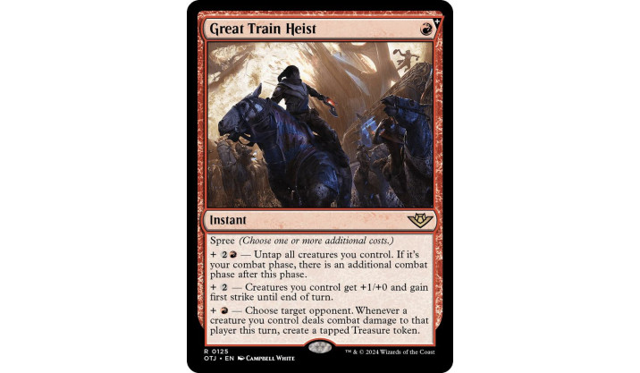 Great Train Heist - Outlaws of Thunder Junction (OTJ)