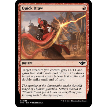 Quick Draw - Outlaws of Thunder Junction (OTJ)