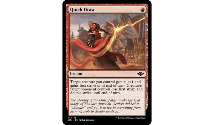 Quick Draw - Outlaws of Thunder Junction (OTJ)