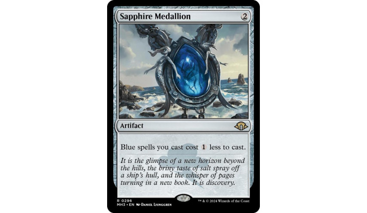 Sapphire Medallion - Modern Horizons 3 (MH3)