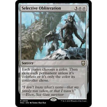 Selective Obliteration - Commander: Modern Horizons 3 (M3C)