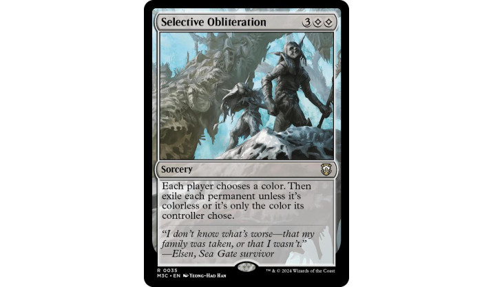 Selective Obliteration - Commander: Modern Horizons 3 (M3C)