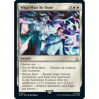 What Must Be Done - Universes Beyond: Assassin's Creed (ACR)