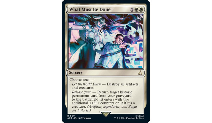 What Must Be Done - Universes Beyond: Assassin's Creed (ACR)