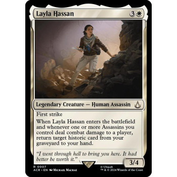 Layla Hassan - Universes Beyond: Assassin's Creed (ACR)