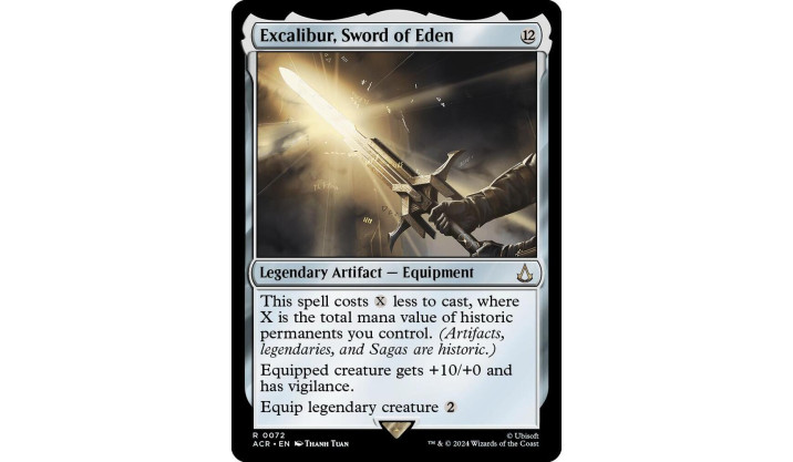 Excalibur, Sword of Eden - Universes Beyond: Assassin's Creed (ACR)