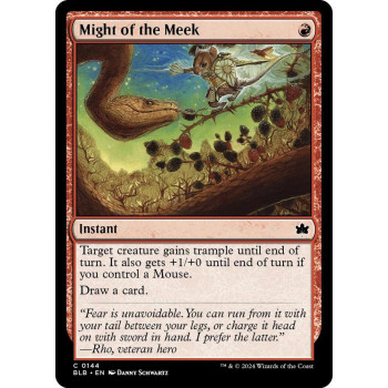 Might of the Meek - Bloomburrow (BLB)