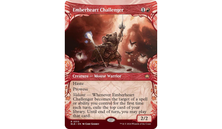 Emberheart Challenger (Showcase) - Bloomburrow (BLB)