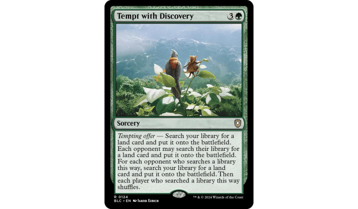Tempt with Discovery - Commander: Bloomburrow (BLC)