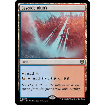 Cascade Bluffs - Commander: Bloomburrow (BLC)
