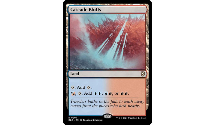 Cascade Bluffs - Commander: Bloomburrow (BLC)