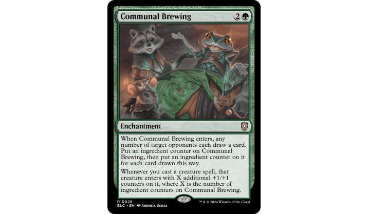 Communal Brewing - Commander: Bloomburrow (BLC)
