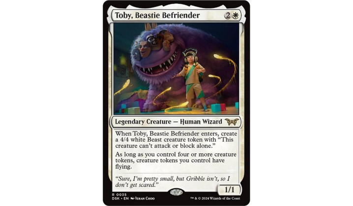 Toby, Beastie Befriender - Duskmourn: House of Horror (DSK)