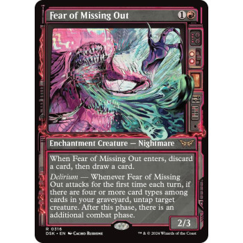 Fear of Missing Out (Showcase) - Duskmourn: House of Horror (DSK)