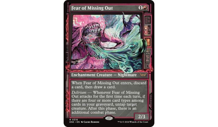 Fear of Missing Out (Showcase) - Duskmourn: House of Horror (DSK)