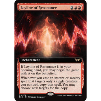 Leyline of Resonance (Extended Art) - Duskmourn: House of Horror (DSK)