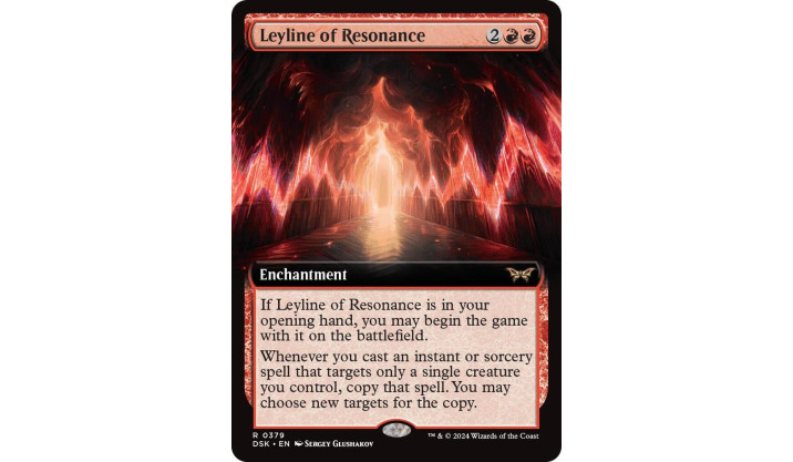 Leyline of Resonance (Extended Art) - Duskmourn: House of Horror (DSK)