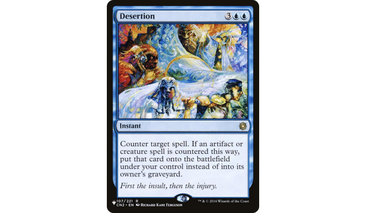 Desertion - The List Reprints (LIST)