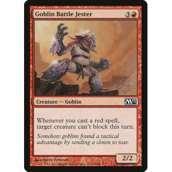 Goblin Battle Jester - Magic 2013 (M13) (M13)