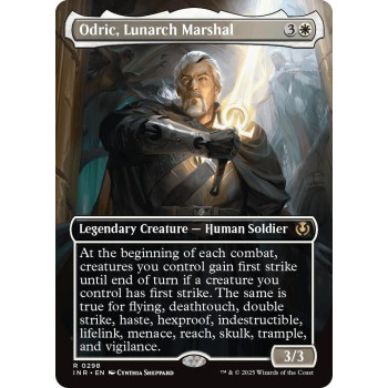 Odric, Lunarch Marshal (Borderless) - Innistrad Remastered (INR)