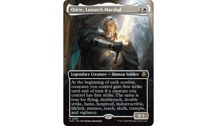 Odric, Lunarch Marshal (Borderless) - Innistrad Remastered (INR)