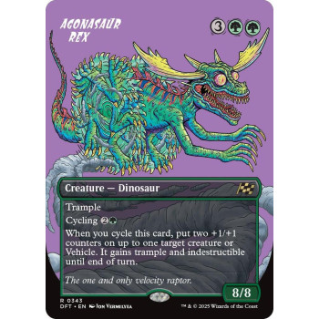 Agonasaur Rex (Borderless) - Aetherdrift (DFT)