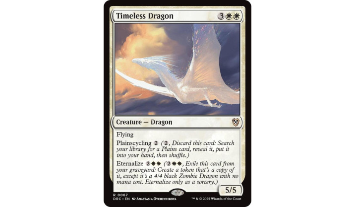Timeless Dragon - Commander: Aetherdrift (DRC)