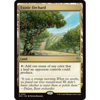 Exotic Orchard - Commander: Aetherdrift (DRC)