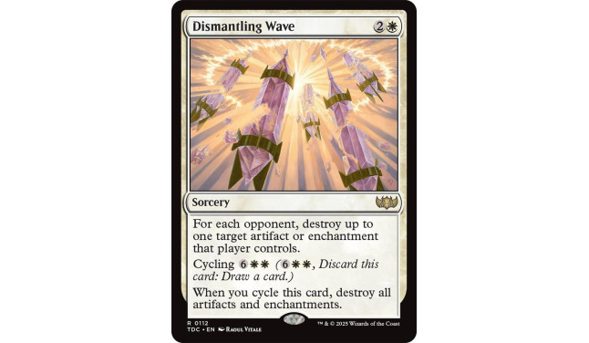 Dismantling Wave - Commander: Tarkir: Dragonstorm (TDC)