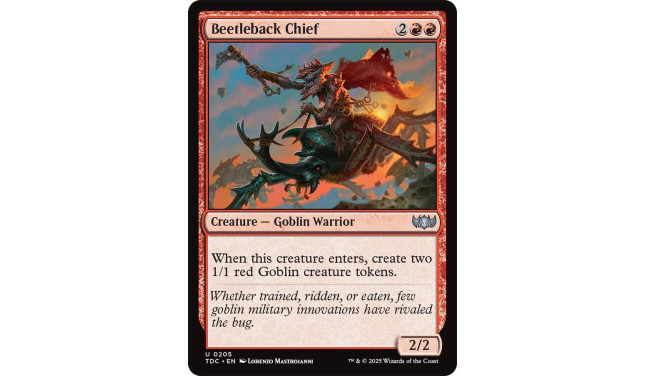 Beetleback Chief - Commander: Tarkir: Dragonstorm (TDC)