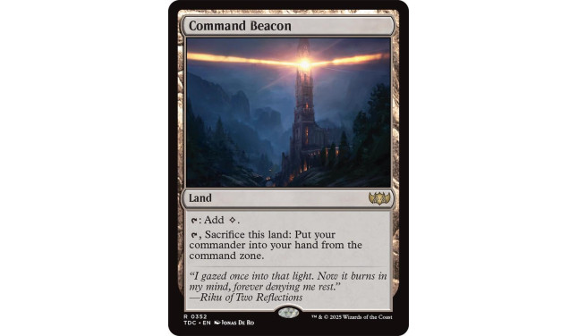 Command Beacon - Commander: Tarkir: Dragonstorm (TDC)