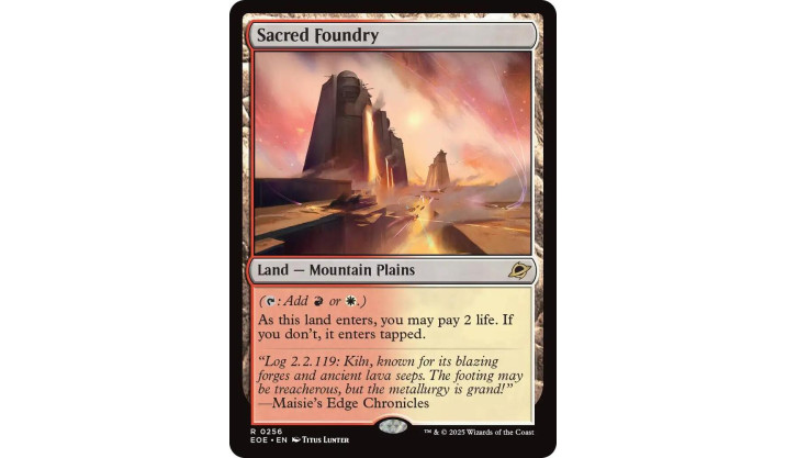 Sacred Foundry - Edge of Eternities (EOE)