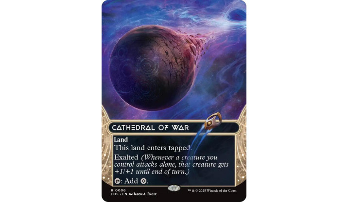 Cathedral of War (0006) (Borderless) - Edge of Eternities: Stellar Sights (EOS)