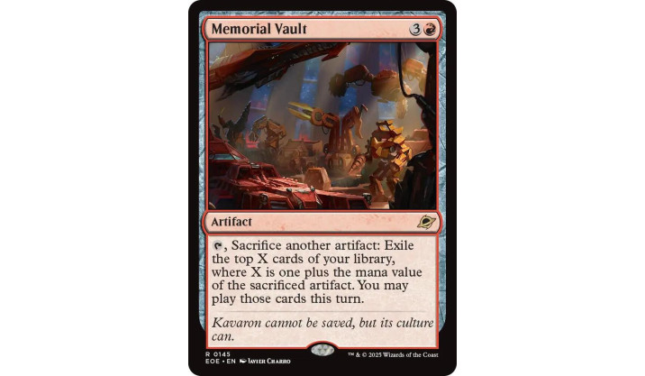 Memorial Vault - Edge of Eternities (EOE)