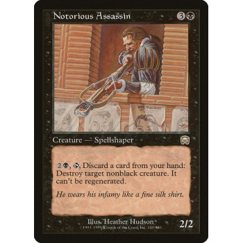Notorious Assassin - Mercadian Masques (MMQ)