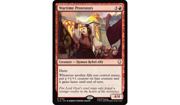 Wartime Protestors - Avatar: The Last Airbender (TLA)