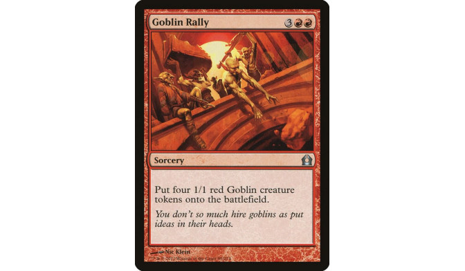 Goblin Rally - Return to Ravnica (RTR)