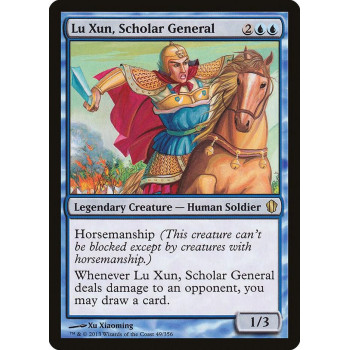 Lu Xun, Scholar General - Commander 2013 (C13)