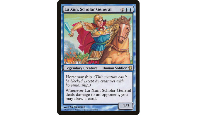 Lu Xun, Scholar General - Commander 2013 (C13)